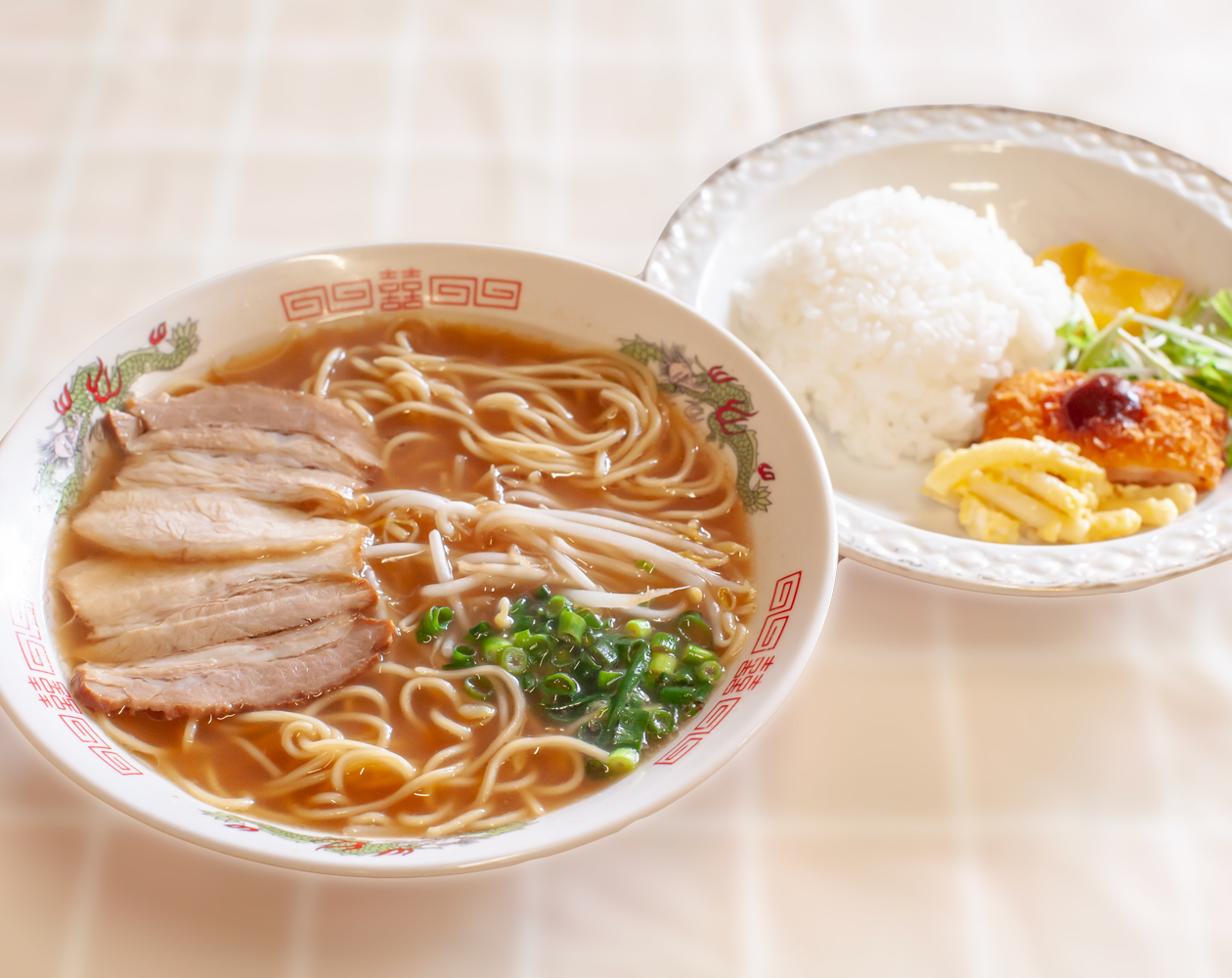 ラーメン定食